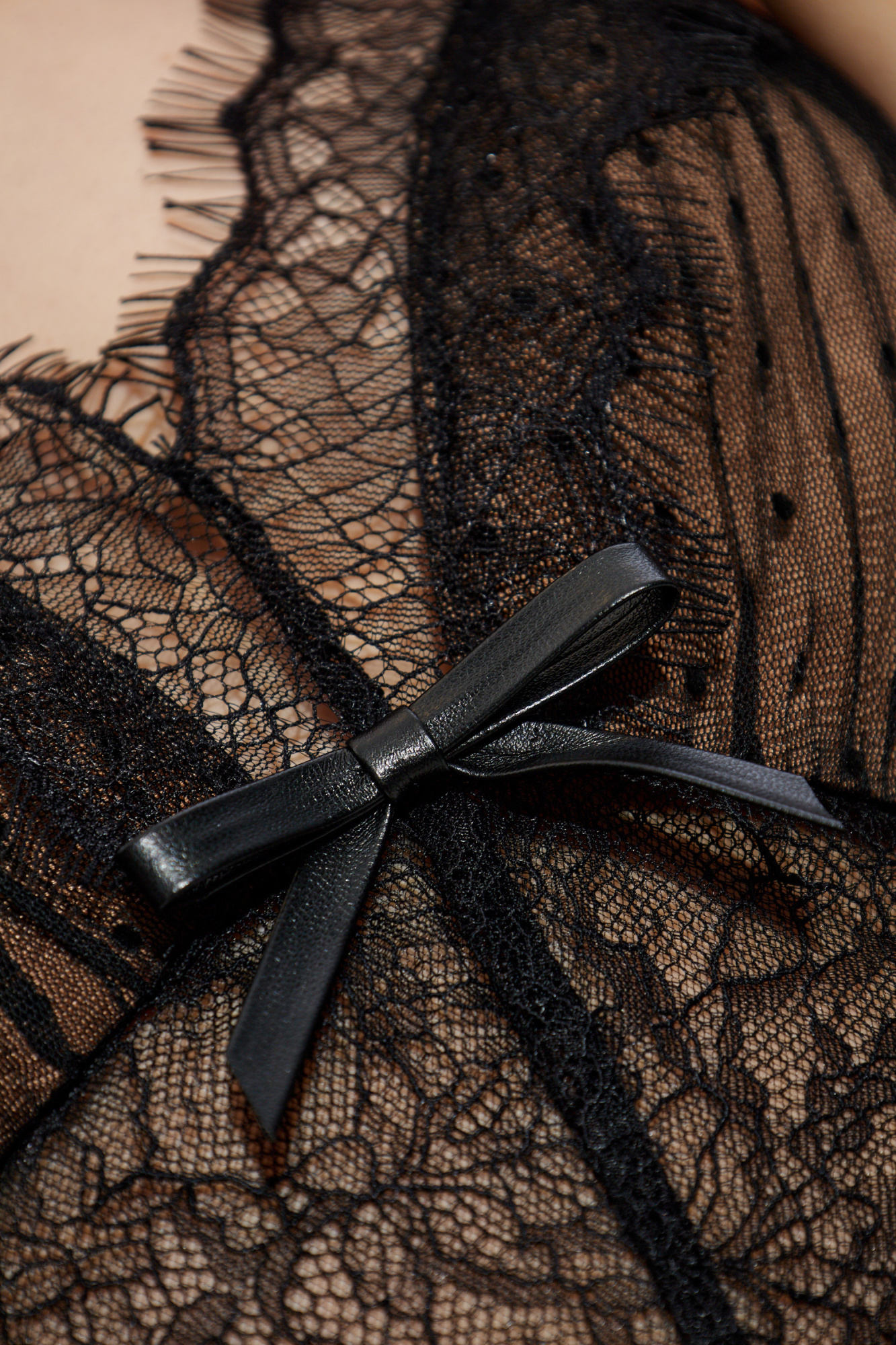 Black Lace dress with straps Self-Portrait - Vitkac Australia